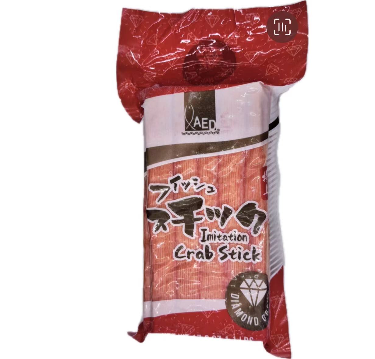 Frozen AED Imitation Crab Sticks (Kanikama) 9 * 1.1 LB