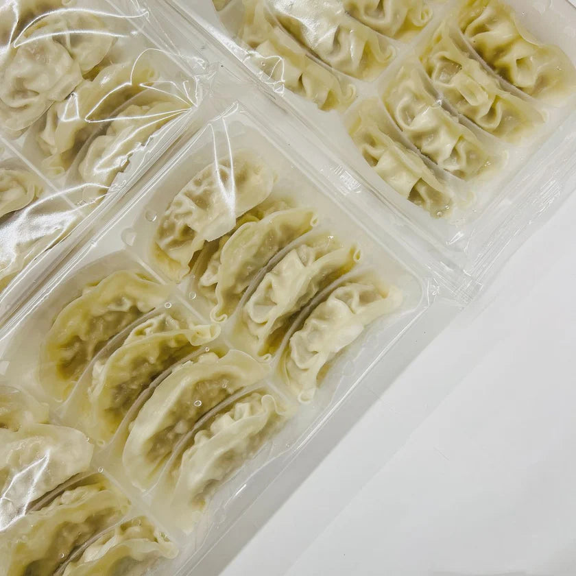 Frozen Japanese Gyoza Pork & Chicken Dumplings 20Tray Case ( 12 Pcs per tray, 240 each )