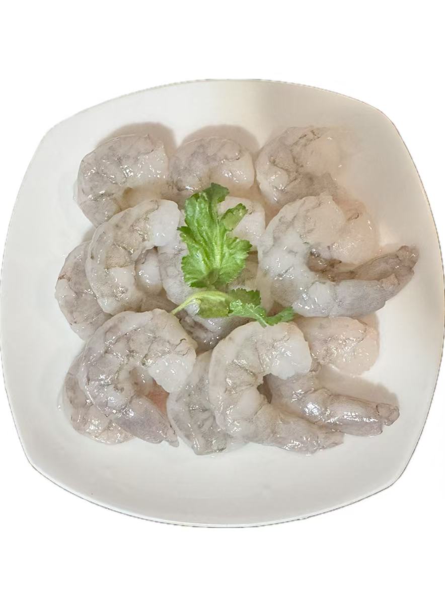 Frozen White Shrimp Farm Raised ( 16/20 size ) 2 Packs ( 2lbs Each )