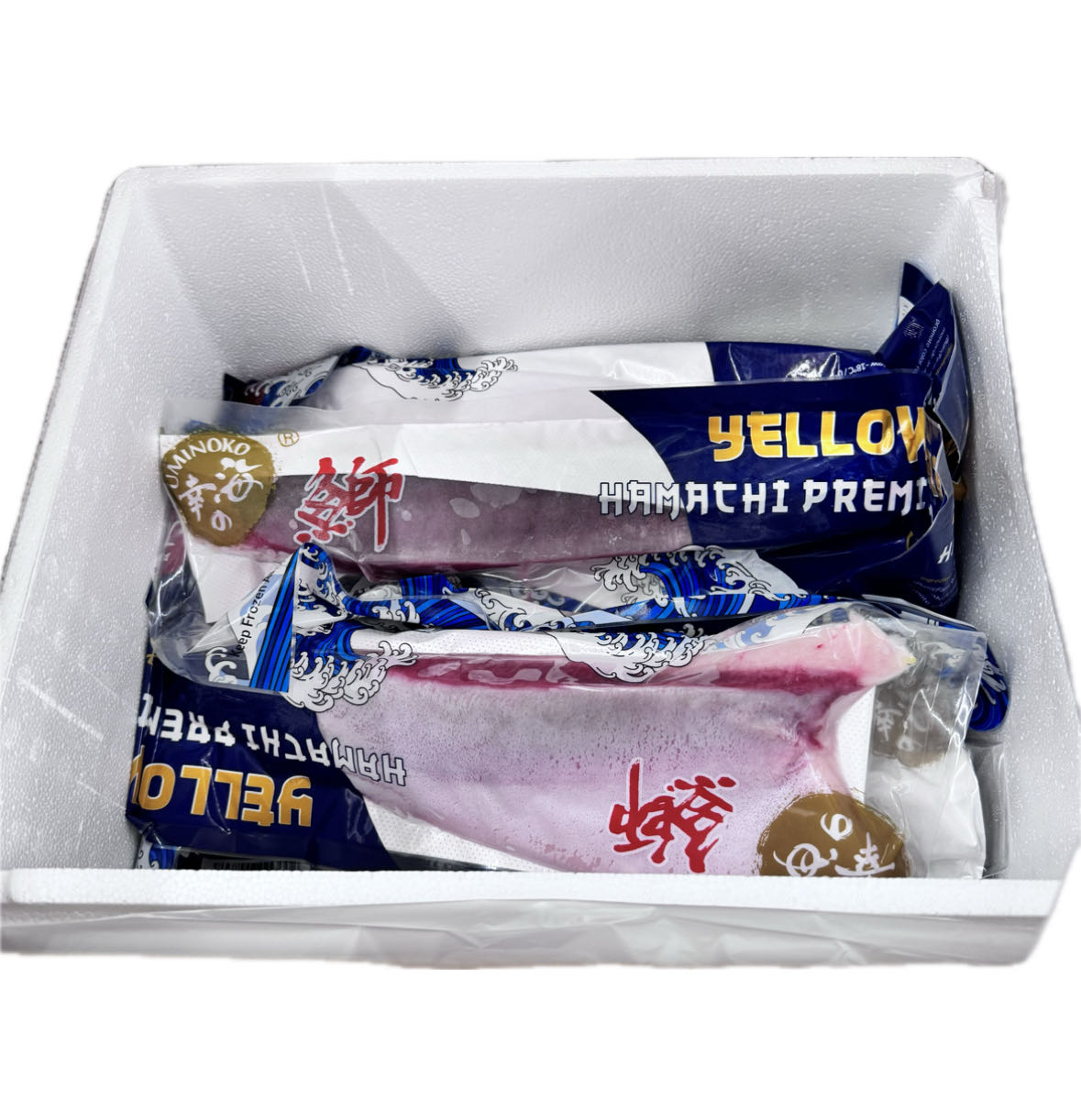 Uminoko Yellowtail Hamachi Premium Loin 6 LBS /Case