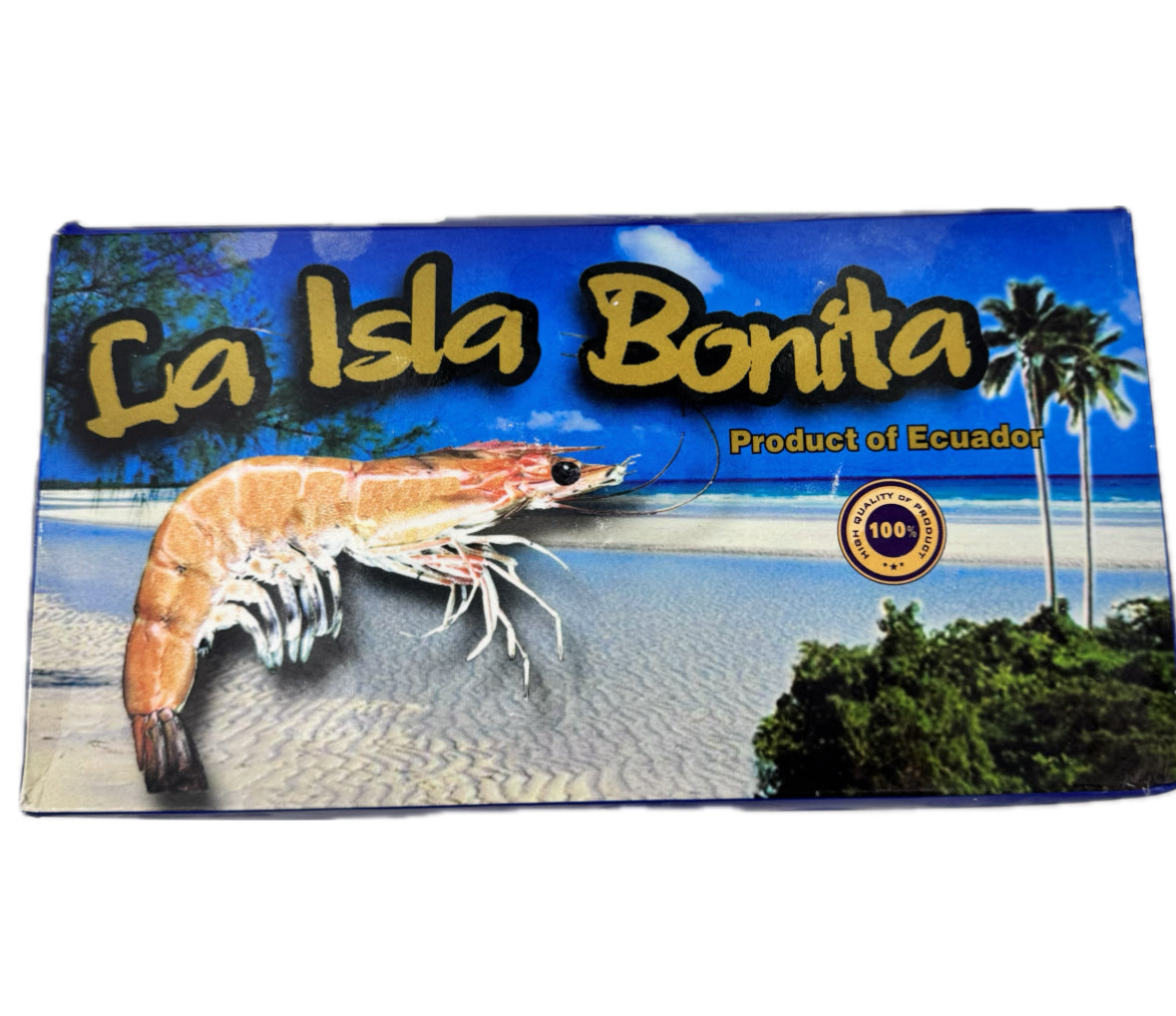 Frozen Vannamei Shrimp ( Head on / Shell on ) 20/30 4lbs * 2 Box