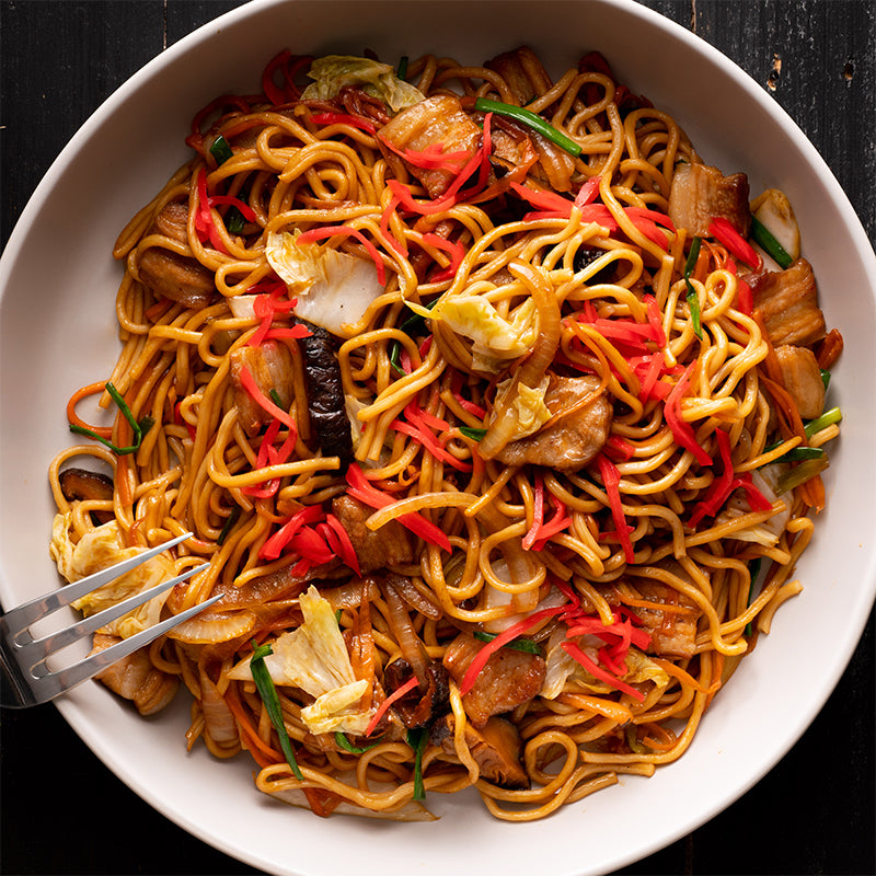 Frozen Yaki Soba Stir Fry Noodles  20 Packages (16.93oz) / Case