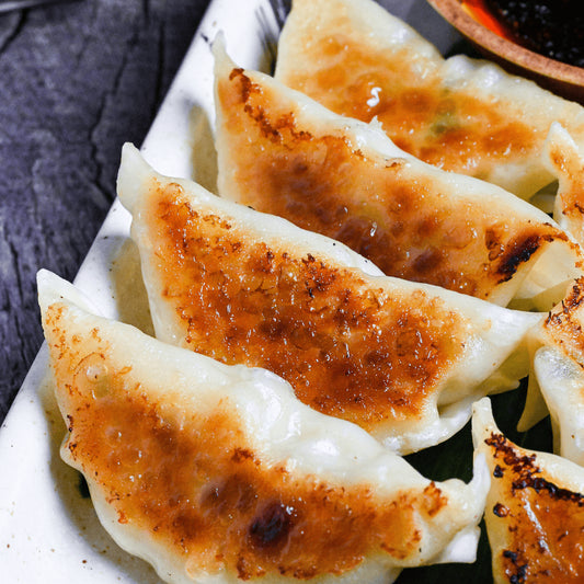 TSAKUA Frozen Pork & Chicken Gyoza Fully Cooked (32oz/ 2 lbs) * 6 Bags